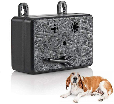 Dispositivo de control de corteza para perros Lazaga, antiladridos ultrasónicos para perros, control de corteza sónica y silenciador para detener ladridos, negro - BESTMASCOTA.COM