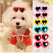 yagopet 20pcs/pack NUEVO diseño de perro Clips de pelo Love anteojos de sol Style Cute Dog Pet Clips de pelo mezcla colores y lindo bowknot lazos Pet Grooming Productos Mix Colores Pet Hair Bows topknot aleación Clips - BESTMASCOTA.COM