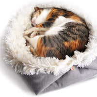 Alfombra/cama peluda para mascotas 4Claws (convertible) - BESTMASCOTA.COM