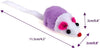 Juguete de 36pcs 1.8" pequeño gato juguetes ratones lindo doble color pequeño mouse juego interactivo