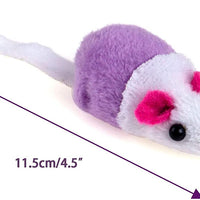 Juguete de 36pcs 1.8" pequeño gato juguetes ratones lindo doble color pequeño mouse juego interactivo