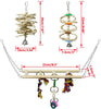 BWOGUE 7 paquetes de juguetes para loros de pájaro, madera natural, juguete para masticar jaulas de pájaros, juguetes para colgar, hamaca, escaleras, juguetes para pequeños periquitos, cacatúas, conures, pinzones, periquitos, loros, pájaros de amor - BESTMASCOTA.COM