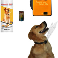 Downtown – Kit para mascotas con cuello de citronela en spray, antiladrillos para perros – Collar seguro y eficaz y con control de ladridos para perros - BESTMASCOTA.COM