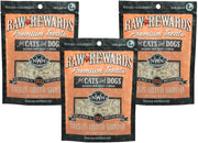 Northwest Naturals Paquete de 3 recompensas de camarones secos congelados, 1 onza cada una, dulces para perros y gatos - BESTMASCOTA.COM