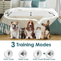 Alfombrilla de entrenamiento para mascotas, para gatos, perros, 60 x 12 pulgadas, 3 modos de entrenamiento, para uso en interiores, perros, gatos, sofá con indicador LED, protección inteligente de seguridad - BESTMASCOTA.COM