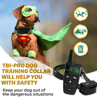 TBI Pro - Collar de entrenamiento profesional para perros con mando a distancia (1600 pies) - BESTMASCOTA.COM