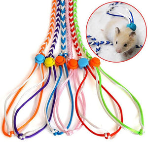 extender Animal Pequeño Leash Lead Arnés Cuerda hámster rata mouse ajustable cuerda - BESTMASCOTA.COM