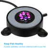 DXCEL - Cortina de aire para acuario con 6 luces LED que cambian de color - BESTMASCOTA.COM