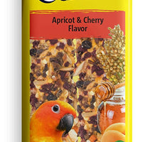 Vitakraft Conure – Palillos de árbol – Apricot y cerezo – 3,5 oz - BESTMASCOTA.COM