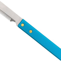 Master Grooming Herramientas 6 – 3/4-Inch Acero Inoxidable Pet Stripper knive, Fine, M, gris - BESTMASCOTA.COM