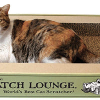 El mejor arañador para gatos del mundo, The Original Scratch Lounge, incluye manta para gatos - BESTMASCOTA.COM