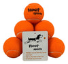 Woof Sports Pet pelotas de tenis – 12 Bolas de ecofriendly y malla bolsa. Sólo el Derecho Cantidad de rebote, easy-to-see Naranja y ideal para pelota lanzadores - BESTMASCOTA.COM