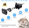Nemobub Fuente de agua para mascotas, dispensador automático de agua para gatos, perro con ventana de agua, dispensador de agua para mascotas, súper silencioso dispensador de agua para gatos, perros, 2 modos de salida de agua, actualización de protección - BESTMASCOTA.COM