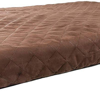 Cama de espuma viscoelástica impermeable para mascotas, para interior y exterior, con parte inferior antideslizante y funda lavable extraíble - BESTMASCOTA.COM