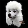 CreepyParty - Máscara de látex para disfraz de Halloween, color blanco - BESTMASCOTA.COM