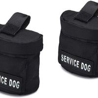 Chaleco de servicio para perro, bolsa para sillín con parches – Servicio para perro, apoyo emocional, servicio para perro en entrenamiento, no mascotas, en entrenamiento, mochila – Alforja de calidad para servicio de chaleco para perros - BESTMASCOTA.COM