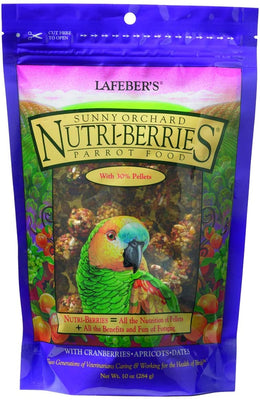 LAFEBER'S Sunny Orchard Nutri-Berries Pet Bird Food, Made with Non-GMO and Human-Grade Ingredients - BESTMASCOTA.COM