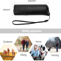 POVAD - Repelente ultrasónico LED para perros, 3 en 1, repelente ultrasónico para mascotas, antiladridos y antiladridos (negro) - BESTMASCOTA.COM