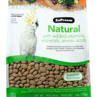 ZuPreem - Alimento natural para pájaros, 3 libras - BESTMASCOTA.COM