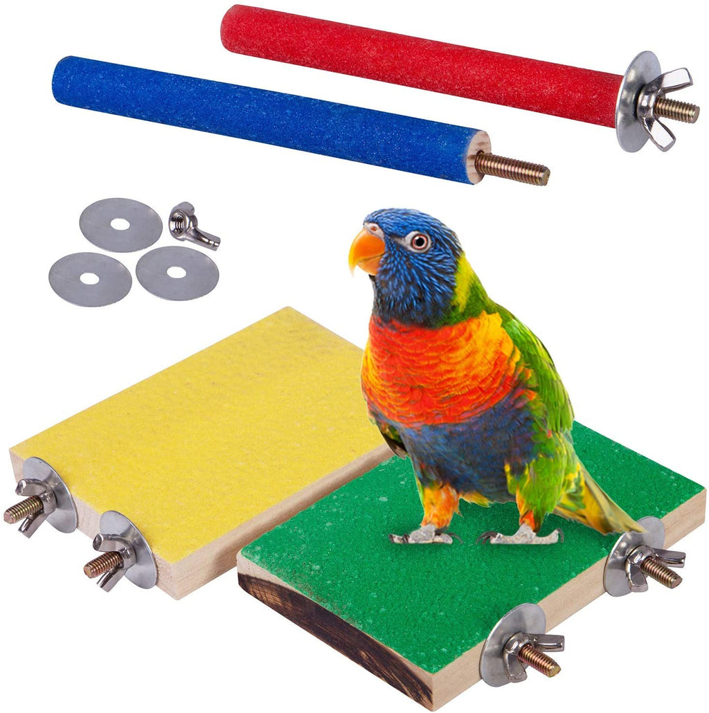 hámster - Juguete ejercicio colorido plataforma madera