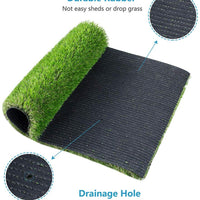 Fezep Artificial Grass, Dog Pee Pads, Professional Dog Potty Training Rug, Large Dog Grass Mat with Drainage Holes, Pet Turf Indoor Outdoor Flooring Fake Grass Doormat - Easy to Clean - BESTMASCOTA.COM