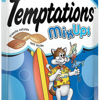 Temptations – Juego de 4 moldes para gatos Whiskas, mezcla de aperitivos y sabores de plumas con punto caliente, cuenco plegable para mascotas - BESTMASCOTA.COM