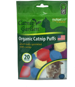Puños orgánicos de gato (juego de 2 bolsas) Total 40 puffs - BESTMASCOTA.COM