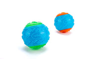 Pet President TPR LED Light Up and Squeaky 2.5 in Pet Ball Pet Supplies (2 unidades) - BESTMASCOTA.COM