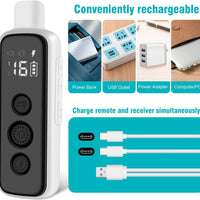 Bousnic Collar de entrenamiento para perros con mando a distancia – Collar de entrenamiento eléctrico actualizado de 1000 pies resistente al agua recargable para perros pequeños, medianos y grandes, con 3 modos de entrenamiento seguros, vibración de pitid - BESTMASCOTA.COM