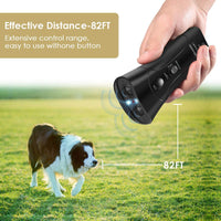 Zomma - Repelente de perro de mano, infrarrojo ultrasónico, tapón de corteza + entrenamiento para perros de buen comportamiento - BESTMASCOTA.COM