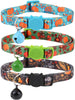 BoomBone Cat Collar Breakaway with Bell,Safe Puppy Collars for Thanksgiving - BESTMASCOTA.COM