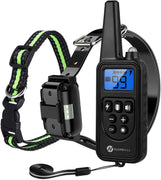 Slopehill Dog Training Collar, Waterproof Dog Shock Collar with Remote, Rechargeable Dog Collar with Vibration, Beep Shock Modes, Adjustable - BESTMASCOTA.COM