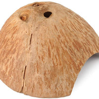 Coco Shell Hut hábitat Natural Hideout para pescado, lagartos, arañas, Hermit Crabs, reptiles, Hámsters orgánico no tóxico Hideout - BESTMASCOTA.COM