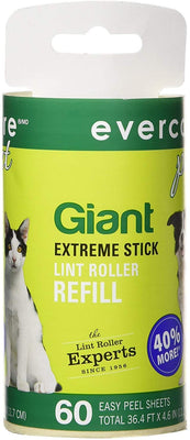 Repuesto para rodillo de pelo de mascotas Evercare Giant, paquete de 6 - BESTMASCOTA.COM