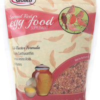 Vitakraft Quiko - Suplemento especial para huevos rojos, fórmula de factor rojo con canthaxantina para canarias, bolsa de 1.1 libras - BESTMASCOTA.COM