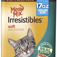 Meow Mix Irresistibles - Gato suave con atún real - BESTMASCOTA.COM