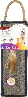 SmartyKat – Rascador para mascotas – Triple panel plegable colgante, multicolor - BESTMASCOTA.COM