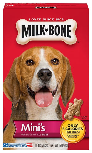 Milk-Bone Original Dog Treats, limpia los dientes, refresca el aliento - BESTMASCOTA.COM