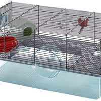 Ferplast Jaula para hámster, negra - BESTMASCOTA.COM