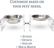 Comedero individual PetFusion innovador magnético para mascotas. Junta, separa, agrega, mezcla y combina. - BESTMASCOTA.COM