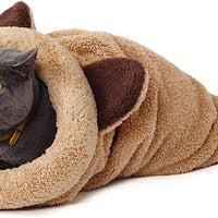 Saco de dormir calentito para gato, 20 x 22 pulgadas, de Pawz Road - BESTMASCOTA.COM
