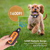 Collar de entrenamiento para perros, 2019 con 3 modos de entrenamiento, pitido, vibración y golpes, rango de control remoto de hasta 1600 pies, recargable e impermeable IPX7, 0-16 niveles de choque - BESTMASCOTA.COM