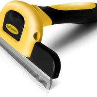 Cepillo DarkPets para gatos y perros para animales pequeños, medianos y grandes, con pelo corto a largo Reduce drásticamente el desprendimiento de pelo en minutos - BESTMASCOTA.COM