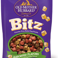 Premios de alimento natural Bitz crocantes para entrenamiento de perro de pollo, hígado y verduras de Old Mother Hubbard - BESTMASCOTA.COM