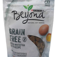 Purina más allá de grano última intervensión Cat aperitivos, Bundle Set de 2 sabores naturales (pollo y huevo Receta, Océano Whitefish & Egg – Receta, 2.1 oz cada uno) - BESTMASCOTA.COM