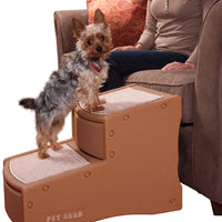 Pet Gear Easy Step II Escaleras de 2 pasos para perros y gatos de hasta 150 libras - BESTMASCOTA.COM