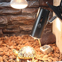 NOMOYPET Abrazadera de lámpara para Reptiles. Soporte ajustable para lámparas de calor y iluminación Hábitat. - BESTMASCOTA.COM