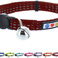 Pawtitas - Collar reflectante para gato con hebilla de seguridad extraíble - BESTMASCOTA.COM