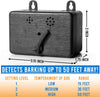 Petsonik - Dispositivo de control de cortezas para exteriores, antiladrillos, herramienta de entrenamiento, caja de bloqueo para interiores, seguro para todos los tamaños de perros, tope de corteza y eliminador de hasta 50 pies de rango controlador - BESTMASCOTA.COM