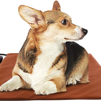 Warmstore - Calentador de camas para perro, almohadilla de calor eléctrica para gatos, impermeable, ajustable, resistente a masticar, cable de acero, suave funda extraíble - BESTMASCOTA.COM